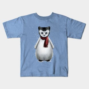 CAT PENGUIN Kids T-Shirt